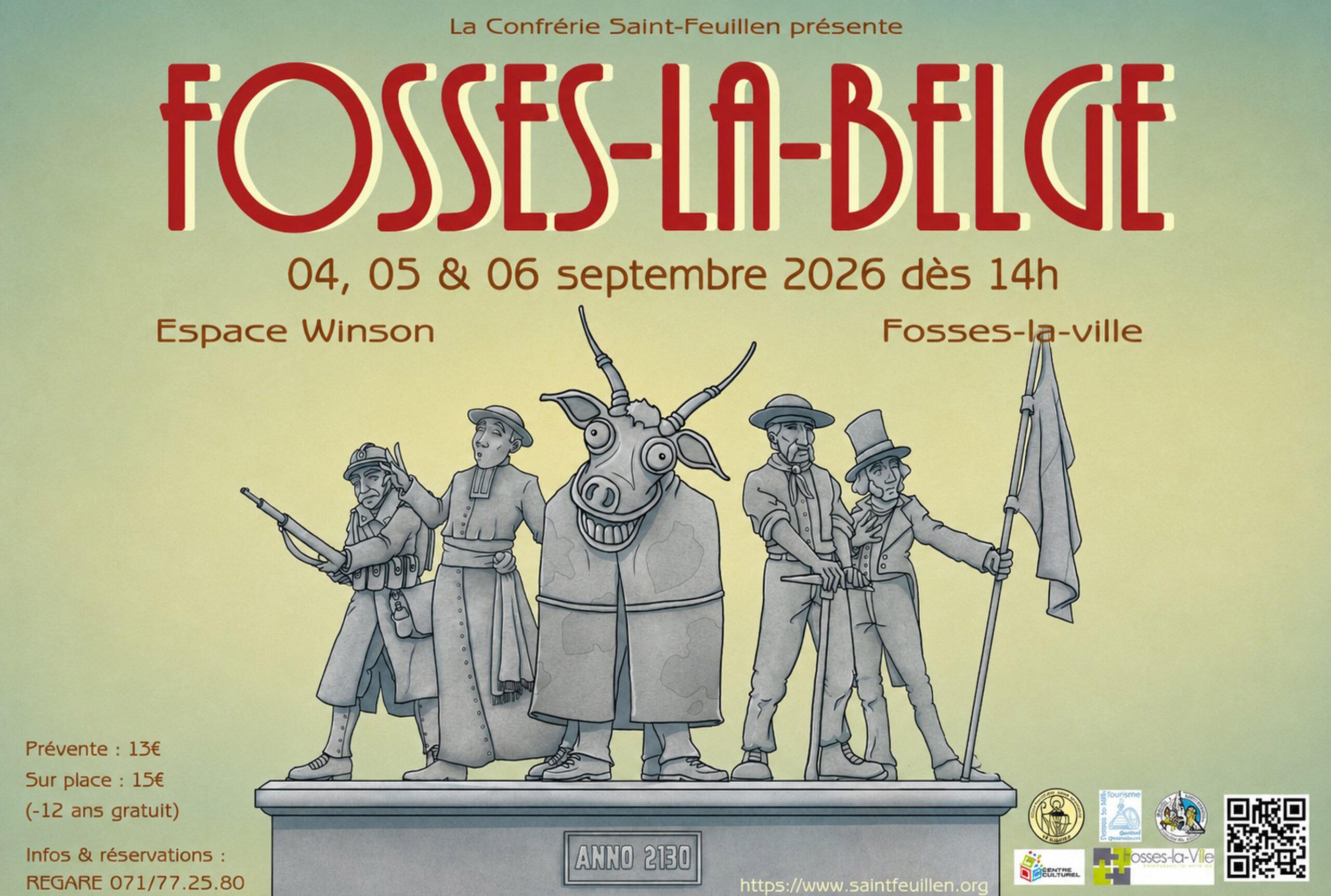 Lire la suite à propos de l’article « FOSSES LA BELGE ! » 04, 05 & 06 Septembre 2026 dès 14h